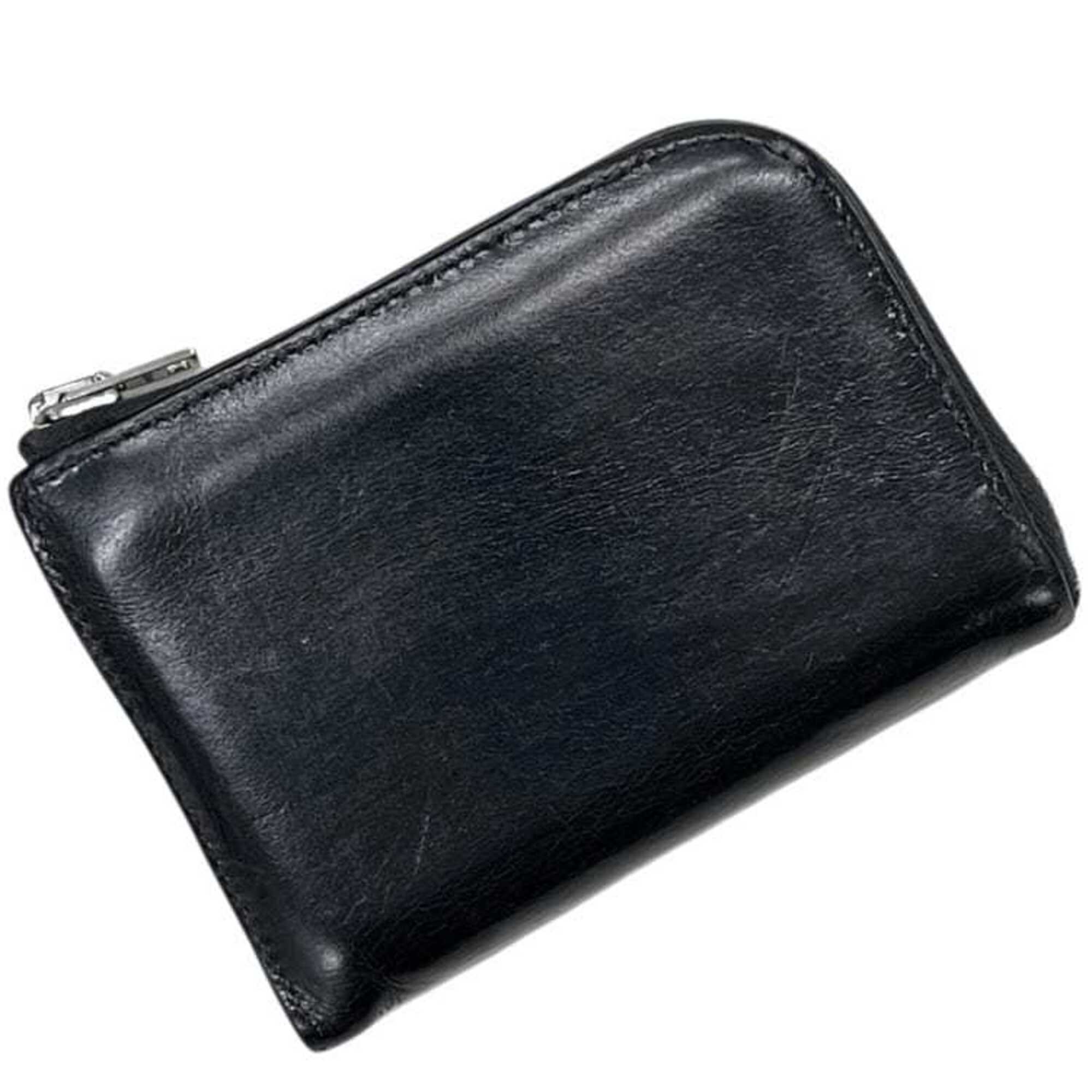Hermes Coin Case Remix Ec-25317 Black Purse Leather Box Calf Hermes L-Shaped ...